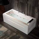 Empava 67-Inch Whirlpool Rectangular Bathtub (EMPV-67JT351LED)