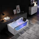 Empava 67-Inch Whirlpool Rectangular Bathtub (EMPV-67JT408LED)