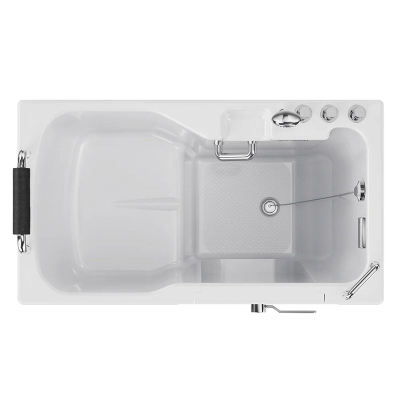 Empava 54-Inch Alcove Soaking Walk-in Tub with Right Drain (EMPV-54WIT09)