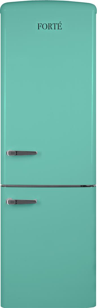 Forte 450 Series 24-Inch 11.65 Cu. Ft. Counter Depth Freestanding Bottom Freezer Refrigerator in Teal (F12BFRES450RTL)