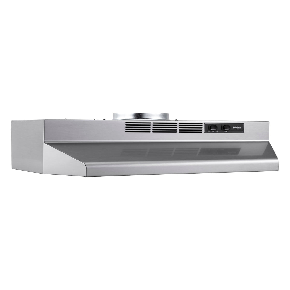 Broan-NuTone 24-Inch 230 CFM Convertible Under Cabinet Range Hood in Stainless Finish (F4024SF)