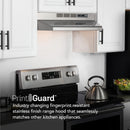 Broan-NuTone 30-Inch 230 CFM Convertible Under Cabinet Range Hood in Stainless Steel with PrintGuard  (F4030SF)