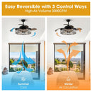 Parrot Uncle 52-Inch Broxburne Smart Fan with Light Kit (F4723-SMART)