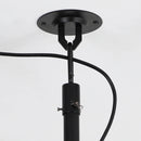Parrot Uncle 42-Inch Rhine Indoor/Wet Outdoor IP65 Black Anywhere Waterproof Ceiling Fan with LED Light and Convenient Hanging Hook (F5001BK)