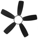 Parrot Uncle 42-Inch Gladys Modern Black LED Ceiling Fan with Remote Control (F5004BK)