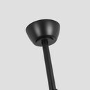 Parrot Uncle 42-Inch Gladys Modern Black LED Ceiling Fan with Remote Control (F5004BK)