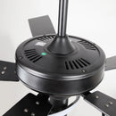 Parrot Uncle 52-Inch Oregon DC Motor Modern Downrod Ceiling Fan with LED Light