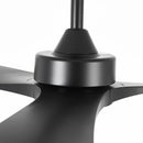 Parrot Uncle 60-Inch Alexi DC Motor Modern Downrod Ceiling Fan with LED Light