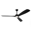 Parrot Uncle 60-Inch Alexi DC Motor Modern Downrod Ceiling Fan with LED Light