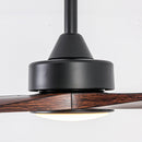 Parrot Uncle 60-Inch Alexi DC Motor Modern Downrod Ceiling Fan with LED Light