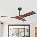 Parrot Uncle 52-Inch Erin DC Motor Industrial Downrod Ceiling Fan with Remote Control (F6009BR)