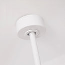 Parrot Uncle 52-Inch Dinah Modern Downrod Mount Ceiling Fan with Remote Control and LED Light