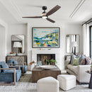 Parrot Uncle 56-Inch Louise Downrod Mount LED Ceiling Fan with Remote Control (F6015)