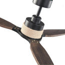 Parrot Uncle 56-Inch Louise Downrod Mount LED Ceiling Fan with Remote Control (F6015)
