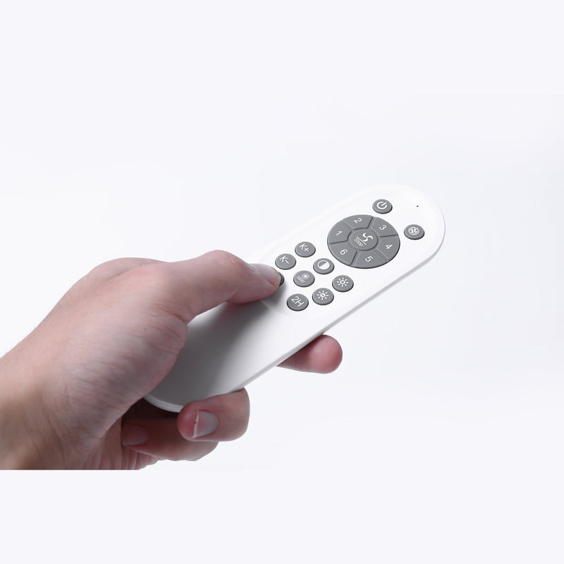 Parrot Uncle 60 Inch / 72 Inch Windmill Downrod Mount LED Ceiling Fan with Remote and APP Control