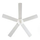 Parrot Uncle 52-Inch Alva Double-sided Blades Downrod Mount LED Ceiling Fan with Remote Control (F6034GD)