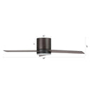 Parrot Uncle 48-Inch Kielah Farmhouse Flush Mount Reversible Ceiling Fan with Lighting and Remote Control