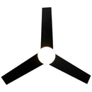 Parrot Uncle 48-Inch Flush Mount Ceiling Fan 3 Blades with LED Lighting and Remote Control
