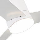Parrot Uncle 48-Inch Flush Mount Ceiling Fan 3 Blades with LED Lighting and Remote Control