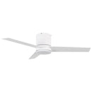 Parrot Uncle 48-Inch Flush Mount Ceiling Fan 3 Blades with LED Lighting and Remote Control
