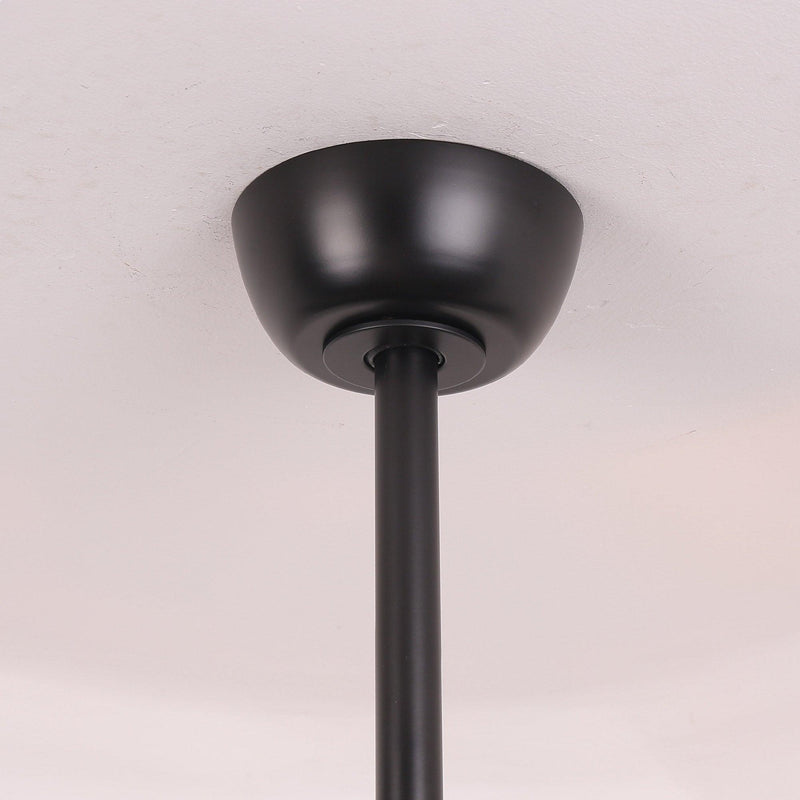 Parrot Uncle 52-Inch Dicken Modern Downrod Mount Reversible Crystal Ceiling Fan with Lighting and Remote Control