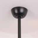 Parrot Uncle 52-Inch Dicken Modern Downrod Mount Reversible Crystal Ceiling Fan with Lighting and Remote Control