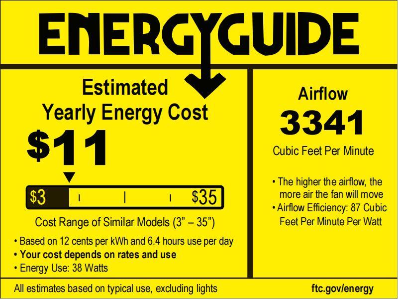 Parrot Uncle 52-Inch Dicken Modern Downrod Mount Reversible Crystal Ceiling Fan with Lighting and Remote Control