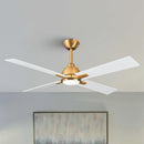 Parrot Uncle 48-Inch Linden DC Motor Downrod Mount Reversible Ceiling Fan with Lighting and Remote Control