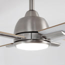 Parrot Uncle 48-Inch Linden DC Motor Downrod Mount Reversible Ceiling Fan with Lighting and Remote Control