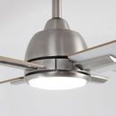 Parrot Uncle 48-Inch Linden DC Motor Downrod Mount Reversible Ceiling Fan with Lighting and Remote Control