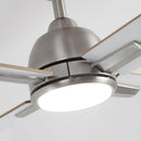 Parrot Uncle 48-Inch Linden DC Motor Downrod Mount Reversible Ceiling Fan with Lighting and Remote Control