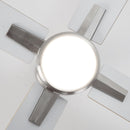 Parrot Uncle 48-Inch Linden DC Motor Downrod Mount Reversible Ceiling Fan with Lighting and Remote Control