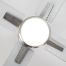 Parrot Uncle 48-Inch Linden DC Motor Downrod Mount Reversible Ceiling Fan with Lighting and Remote Control