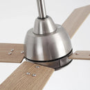 Parrot Uncle 48-Inch Linden DC Motor Downrod Mount Reversible Ceiling Fan with Lighting and Remote Control