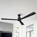 Parrot Uncle 52-Inch Zelda Industrial Ceiling Fan with Remote Control
