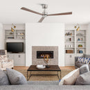 Parrot Uncle 52-Inch Esther 3-Blades Modern Downrod Mount Ceiling Fan with Remote Control