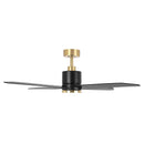 Parrot Uncle 52-Inch Ashby Industrial DC Motor Ceiling Fan with LED Lighting and Remote Control