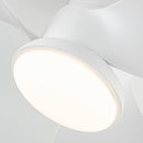 Parrot Uncle 31-Inch Mazon Modern DC Motor Flush Mount Reversible Ceiling Fan with LED Lighting and Remote Control