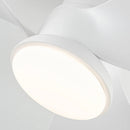 Parrot Uncle 31-Inch Mazon Modern DC Motor Flush Mount Reversible Ceiling Fan with LED Lighting and Remote Control