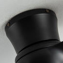 Parrot Uncle 31-Inch Mazon Modern DC Motor Flush Mount Reversible Ceiling Fan with LED Lighting and Remote Control