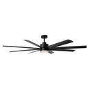 Parrot Uncle 72-Inch Daugava Modern Downrod Mount Smart Fan with LED Light