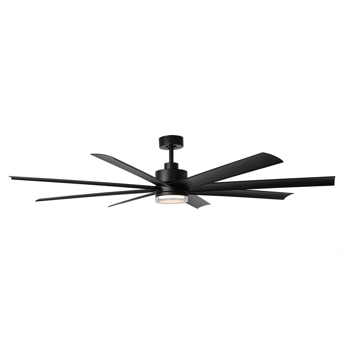 Parrot Uncle 72-Inch Daugava Modern Downrod Mount Smart Fan with LED Light
