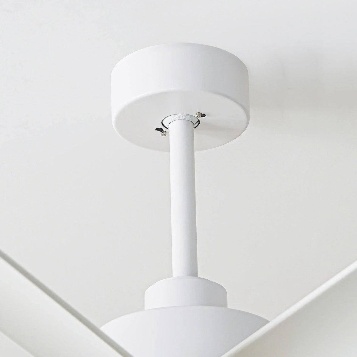 Parrot Uncle 72-Inch Daugava Modern Downrod Mount Smart Fan with LED Light