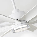 Parrot Uncle 72-Inch Daugava Modern Downrod Mount Smart Fan with LED Light