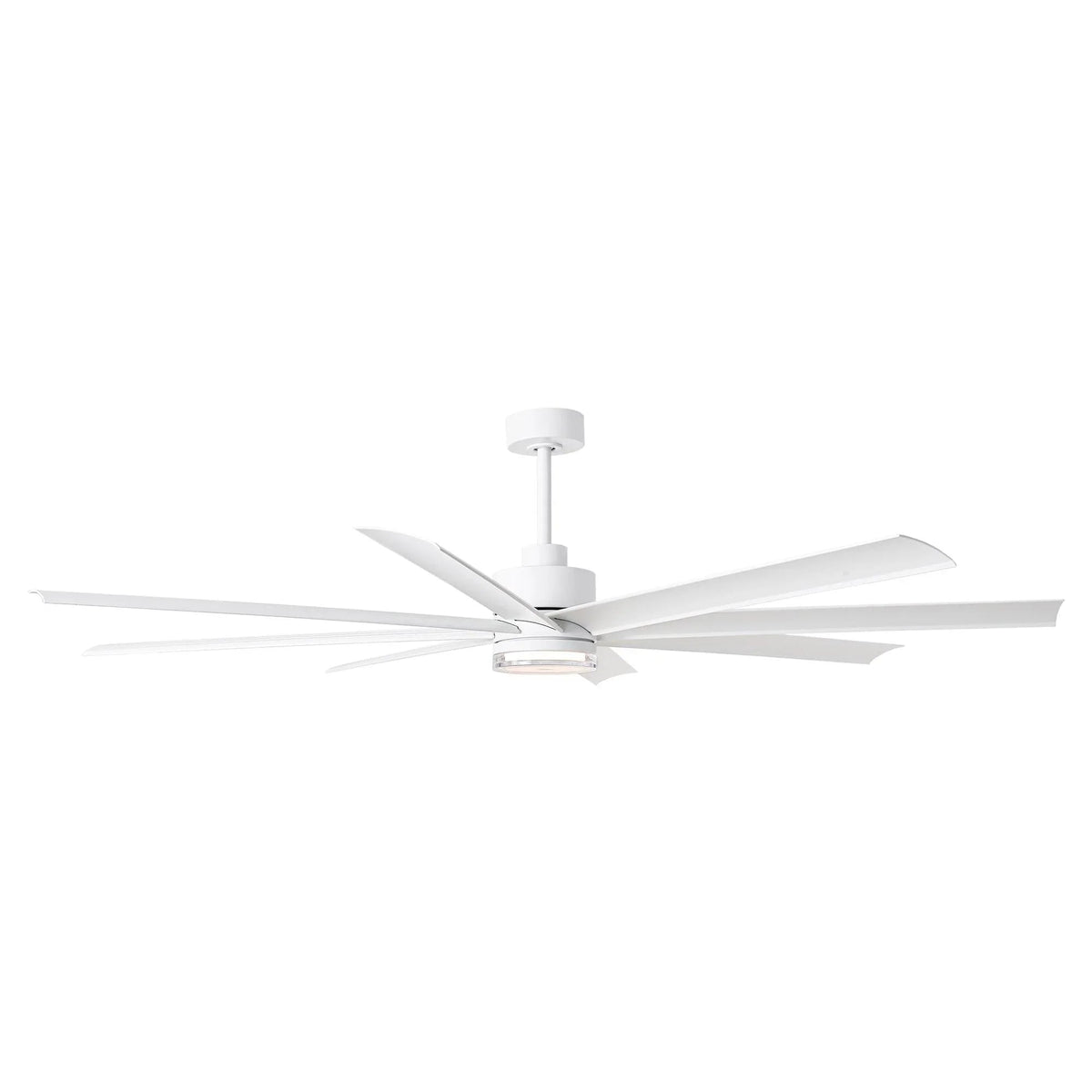 Parrot Uncle 72-Inch Daugava Modern Downrod Mount Smart Fan with LED Light