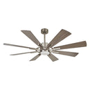 Parrot Uncle 60-Inch Oretha Windmill DC Ceiling Fan with LED Lighting