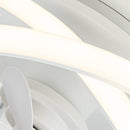 Parrot Uncle Vaczon 13-Inch Flush Mount Caged Fan with Light and Remote Control (F8302110V)