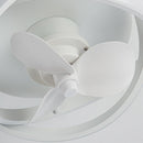 Parrot Uncle Vaczon 13-Inch Flush Mount Caged Fan with Light and Remote Control (F8302110V)