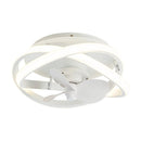 Parrot Uncle Vaczon 13-Inch Flush Mount Caged Fan with Light and Remote Control (F8302110V)