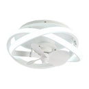 Parrot Uncle Vaczon 13-Inch Flush Mount Caged Fan with Light and Remote Control (F8302110V)